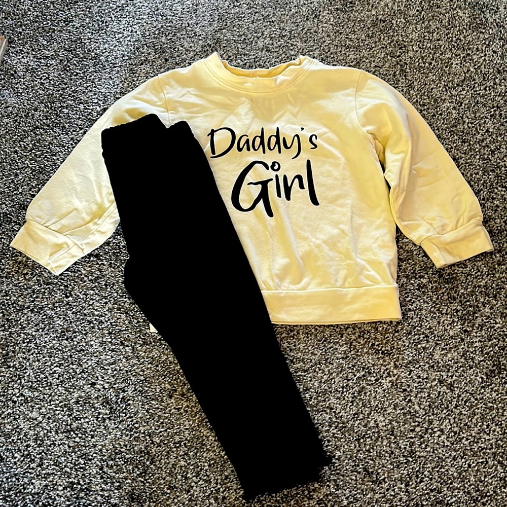 Sweatshirt and Legging Set 3T
